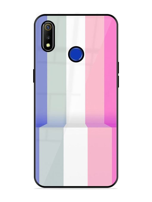 Pastel Palette Glossy Soft Edge Case for Realme 3 Chachhi