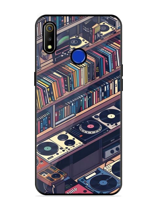 Music Lover'S Haven Glossy Soft Edge Case for Realme 3 Chachhi