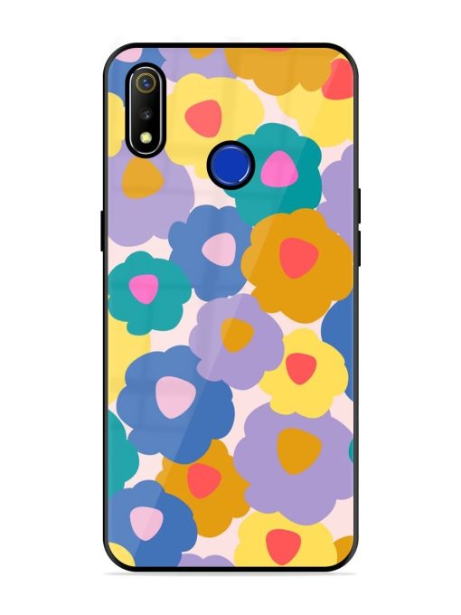 Flower Power Glossy Soft Edge Case for Realme 3