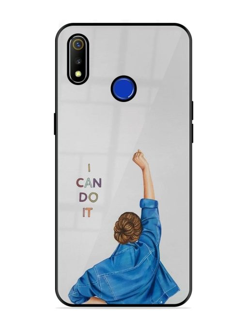 Can Do It Glossy Soft Edge Case for Realme 3 Chachhi