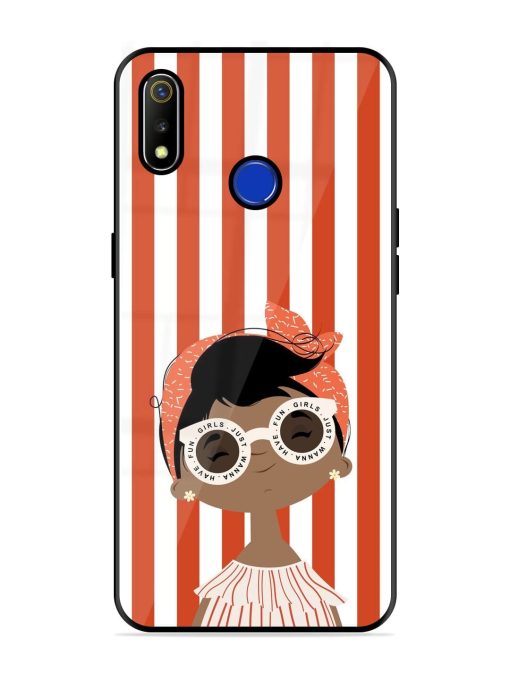 Girls Just Wanna Have Fun Glossy Soft Edge Case for Realme 3 Chachhi