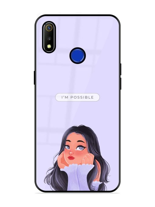 Im Possible Glossy Soft Edge Case for Realme 3 Chachhi