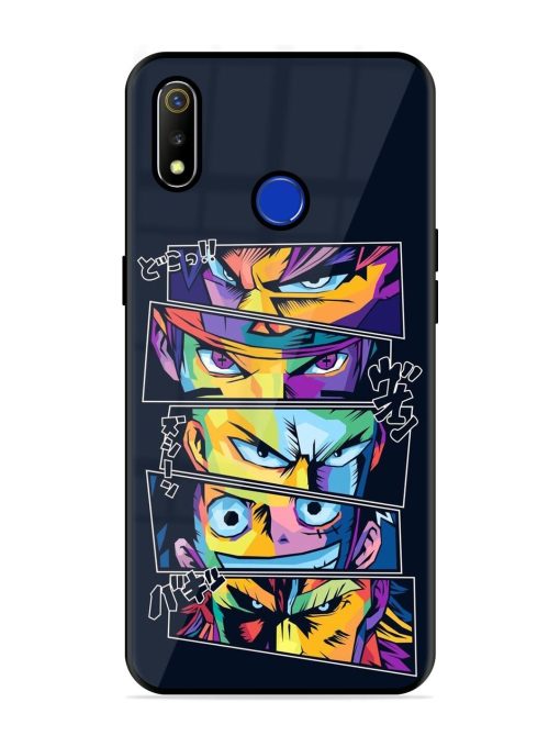 One Piece Powerhouse Glossy Soft Edge Case for Realme 3 Chachhi