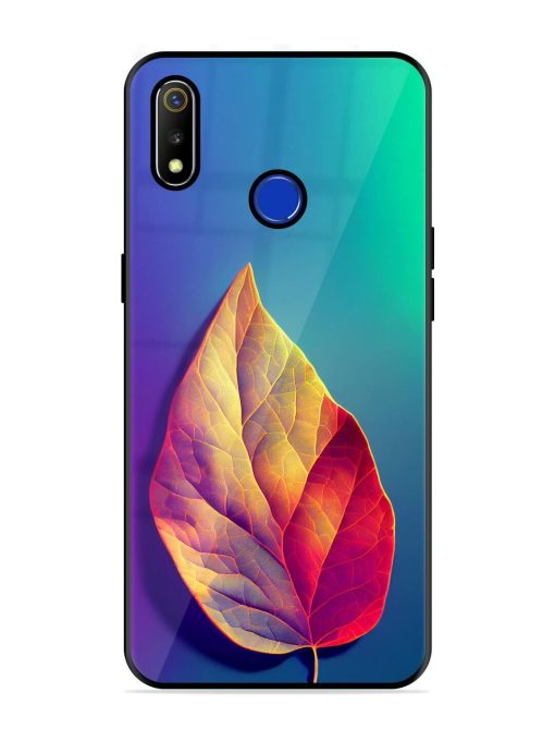 Autumn'S Embrace Glossy Soft Edge Case for Realme 3 Chachhi