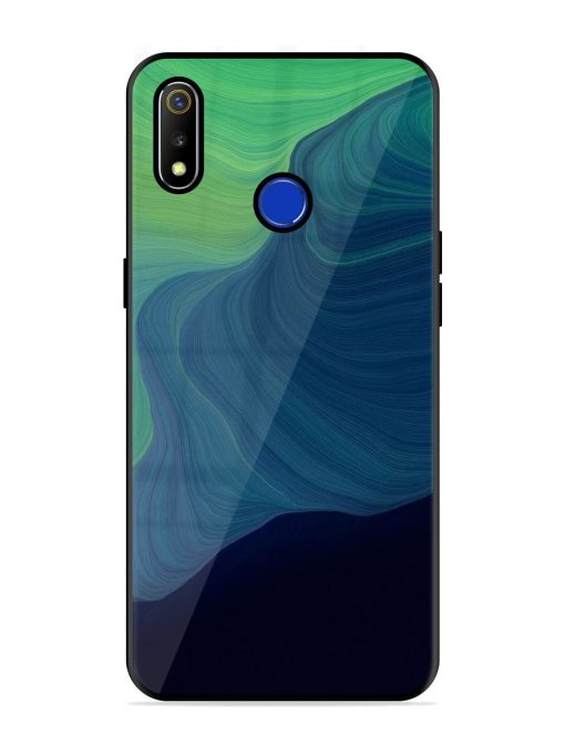 Oceanic Dreams Glossy Soft Edge Case for Realme 3 Chachhi