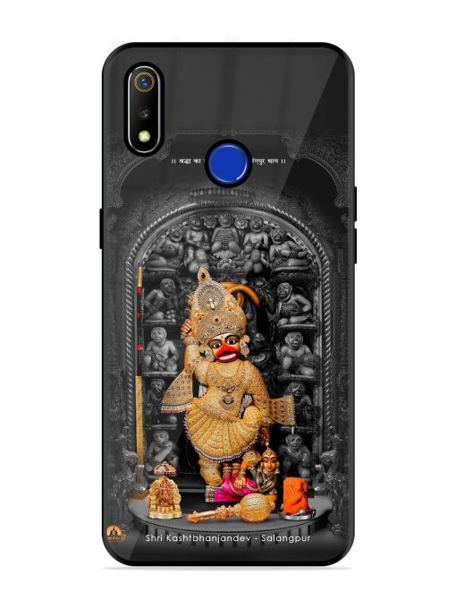 Shri Kashtabhanjandev Glossy Soft Edge Case for Realme 3 Chachhi