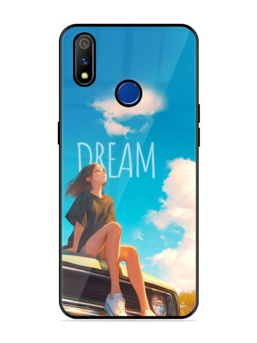 Girly Dream Art Glossy Soft Edge Case for Realme 3 Pro Chachhi