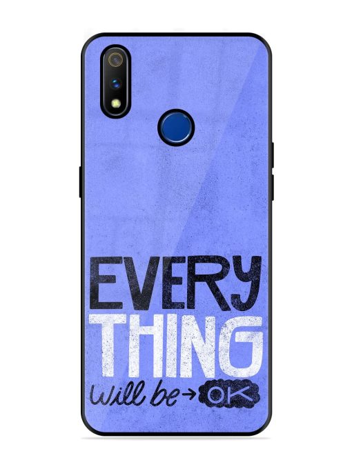 Hopeful Hues Glossy Soft Edge Case for Realme 3 Pro Chachhi