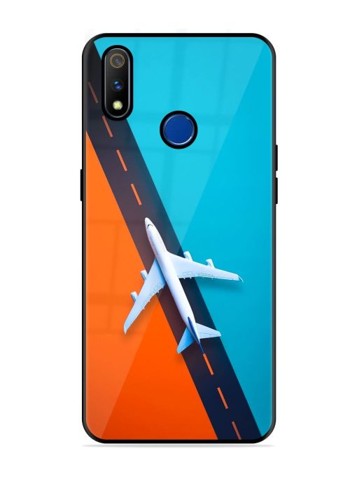 Skyward Bound Glossy Soft Edge Case for Realme 3 Pro Chachhi