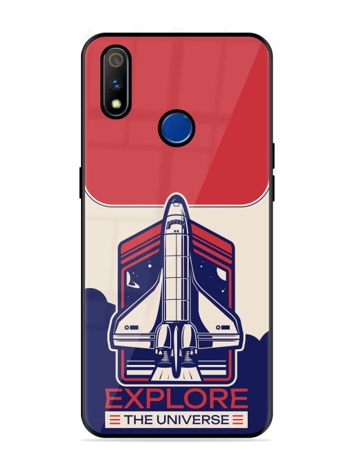 Cosmic Voyage Glossy Soft Edge Case for Realme 3 Pro Chachhi