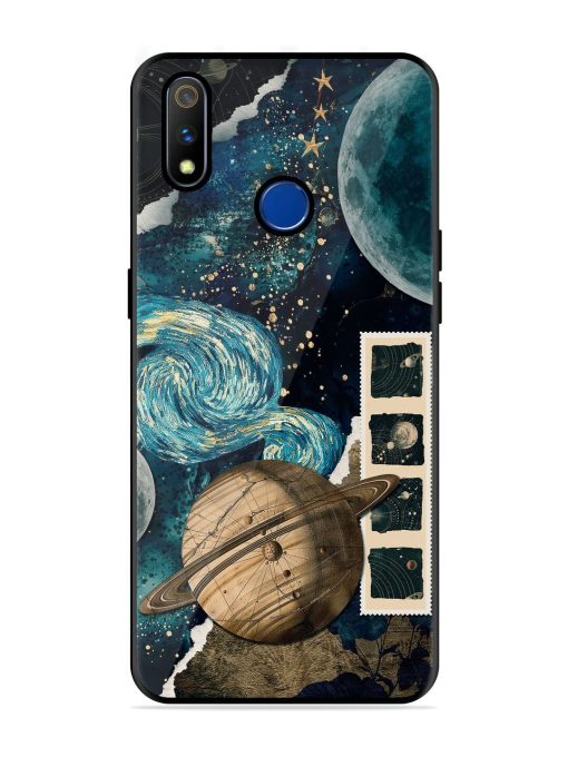 Celestial Tapestry Glossy Soft Edge Case for Realme 3 Pro Chachhi