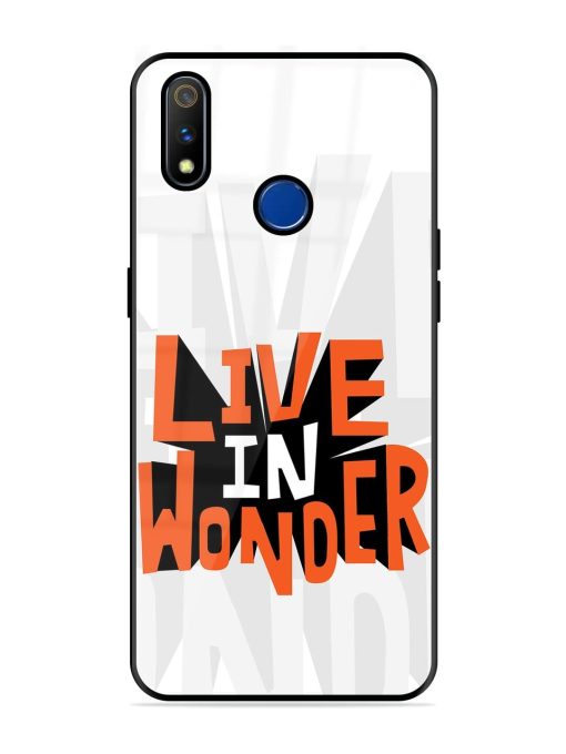 Wonder Burst Glossy Soft Edge Case for Realme 3 Pro Chachhi