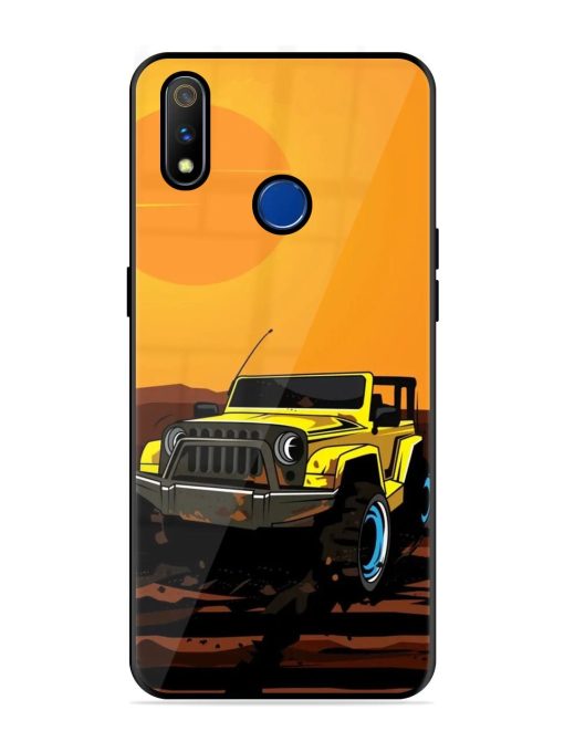 Sunset Cruise Glossy Soft Edge Case for Realme 3 Pro Chachhi