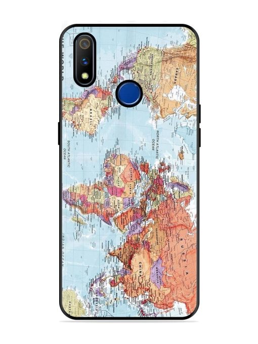 Our Blue Marble Glossy Soft Edge Case for Realme 3 Pro Chachhi