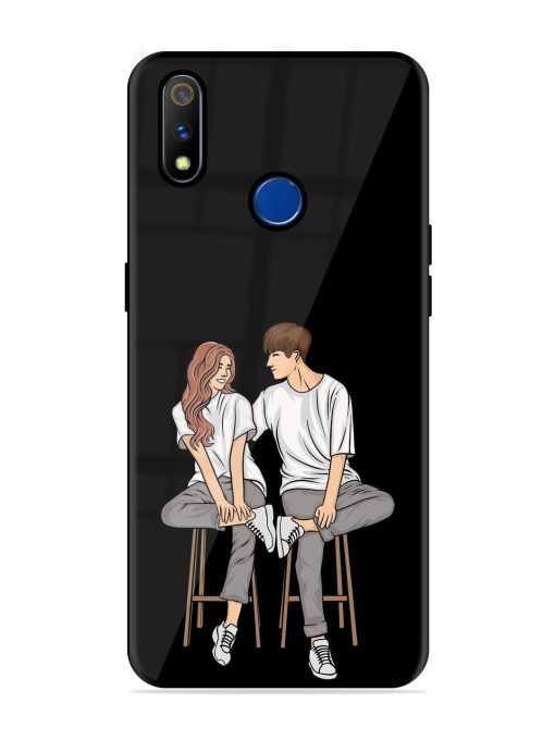 Soulful Connection Glossy Soft Edge Case for Realme 3 Pro Chachhi