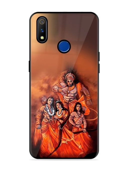 Sita Ram Glossy Soft Edge Case for Realme 3 Pro Chachhi