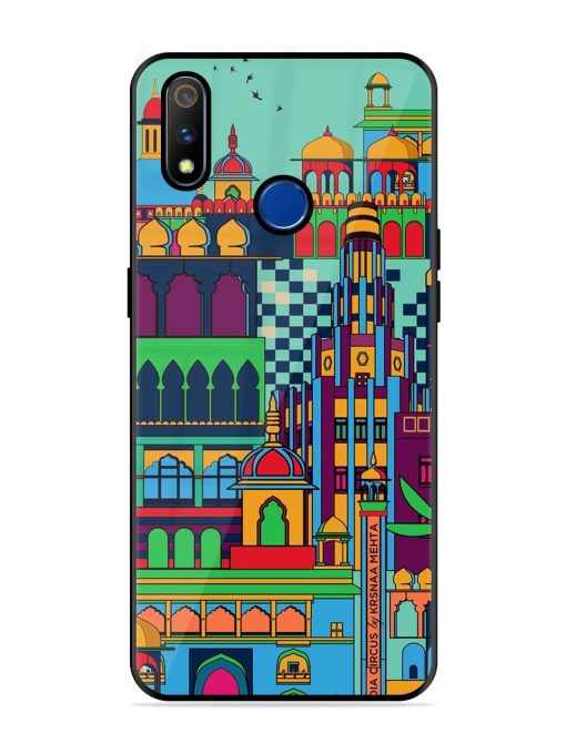 Indian Tapestry Glossy Soft Edge Case for Realme 3 Pro Chachhi