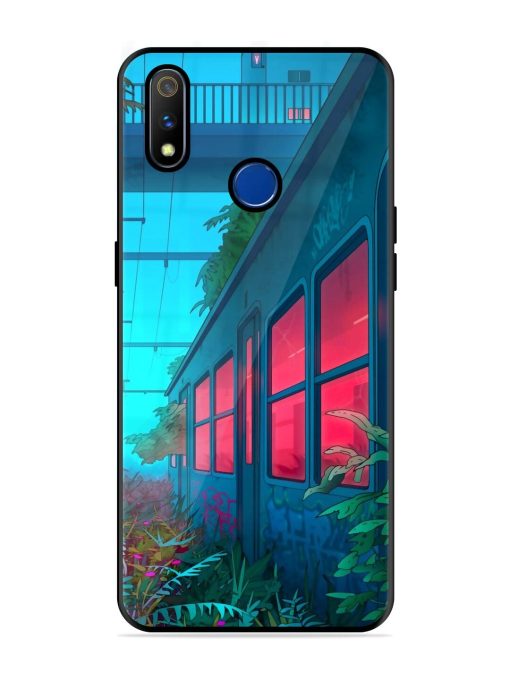 Urban Jungle Glossy Soft Edge Case for Realme 3 Pro Chachhi