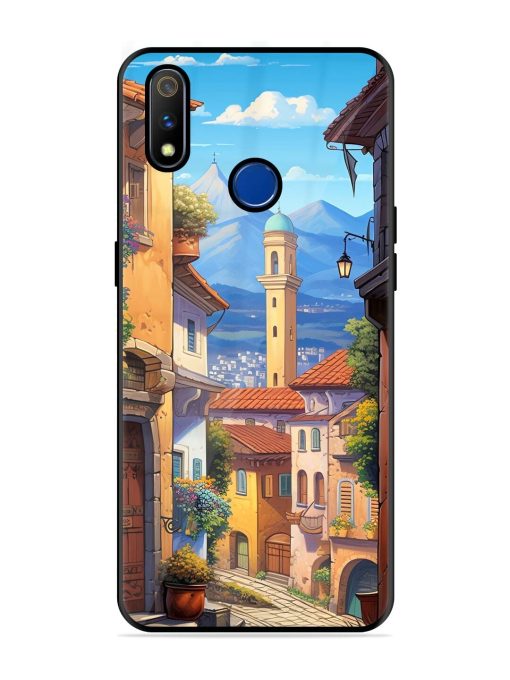 Tuscan Twilight Glossy Soft Edge Case for Realme 3 Pro Chachhi