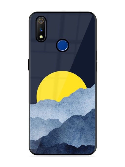 Golden Hour Horizon Glossy Soft Edge Case for Realme 3 Pro Chachhi