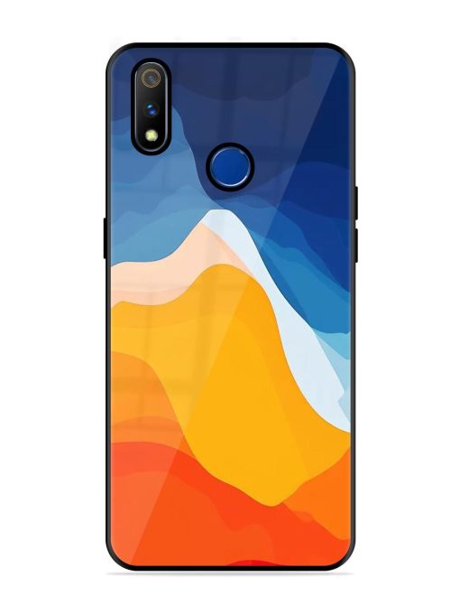 Liquid Landscape Glossy Soft Edge Case for Realme 3 Pro Chachhi