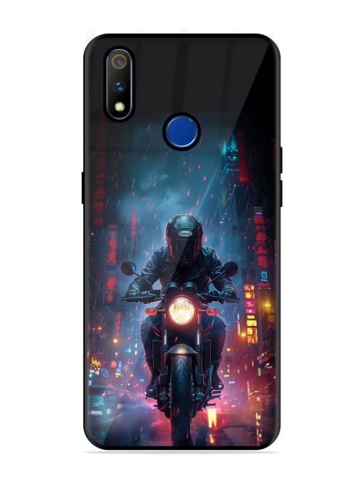 Neon Nights Glossy Soft Edge Case for Realme 3 Pro