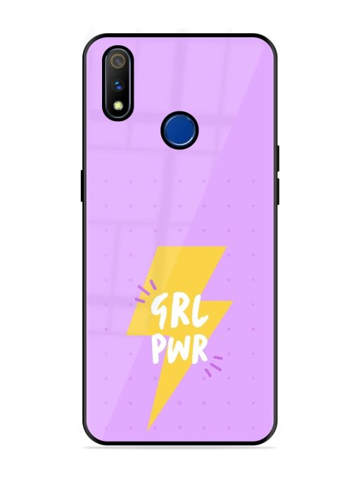 Girl Power Spark Glossy Soft Edge Case for Realme 3 Pro Chachhi