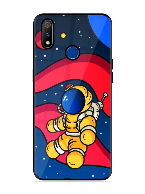 Cosmic Cruiser Glossy Soft Edge Case for Realme 3 Pro Chachhi