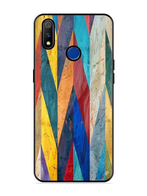 Abstract Tapestry Glossy Soft Edge Case for Realme 3 Pro Chachhi