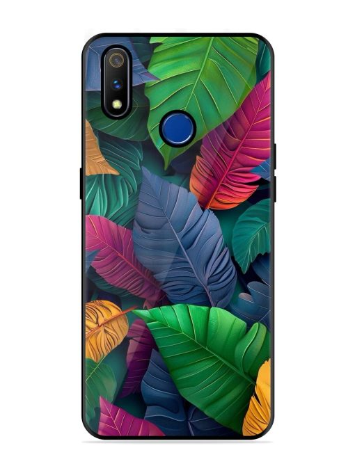 Tropical Tapestry Glossy Soft Edge Case for Realme 3 Pro Chachhi