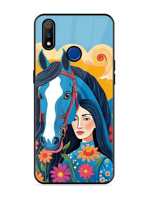 Equine Enchantment Glossy Soft Edge Case for Realme 3 Pro Chachhi