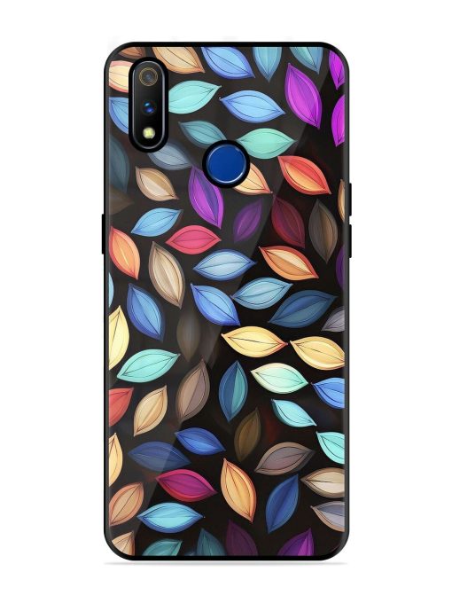 Colorful Kaleidoscope Glossy Soft Edge Case for Realme 3 Pro Chachhi