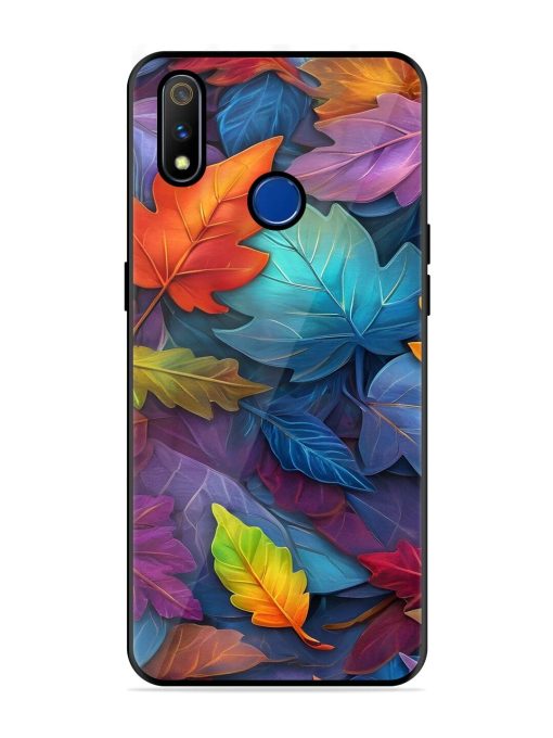 Autumn'S Embrace Glossy Soft Edge Case for Realme 3 Pro Chachhi