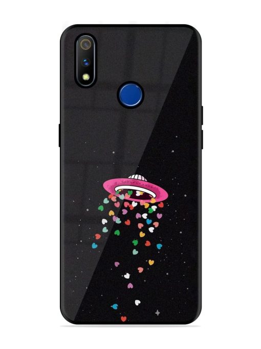 Love From Above Glossy Soft Edge Case for Realme 3 Pro Chachhi