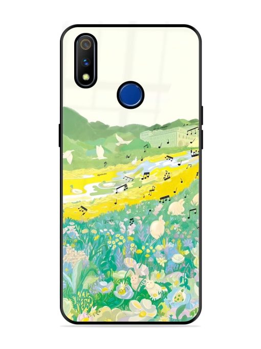 Melody In Bloom Glossy Soft Edge Case for Realme 3 Pro Chachhi