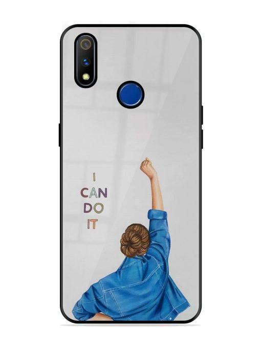 Can Do It Glossy Soft Edge Case for Realme 3 Pro Chachhi