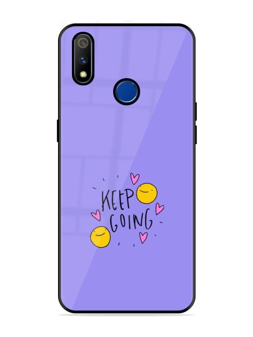 Smiling Through It All Glossy Soft Edge Case for Realme 3 Pro