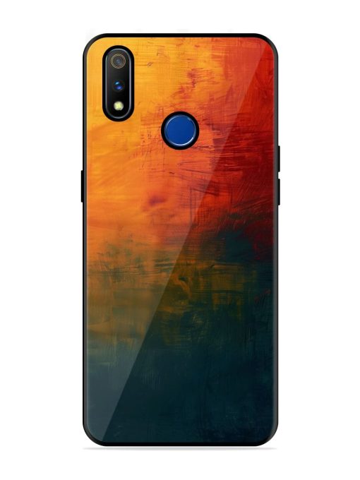 Golden Hour Canvas Glossy Soft Edge Case for Realme 3 Pro Chachhi