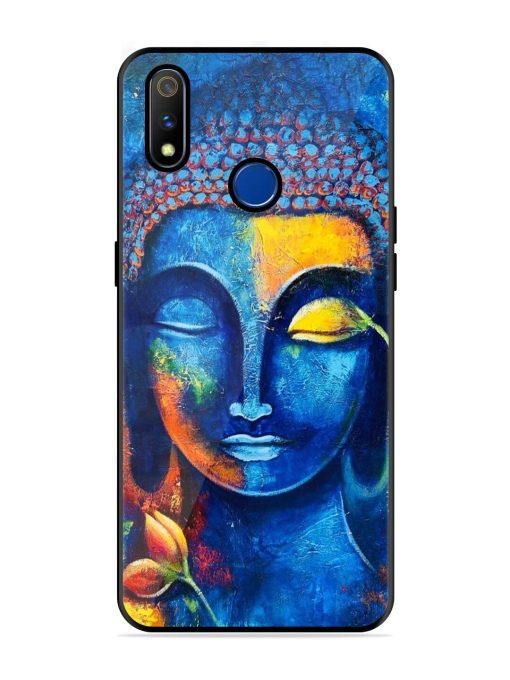 Enlightened Serenity Glossy Soft Edge Case for Realme 3 Pro Chachhi