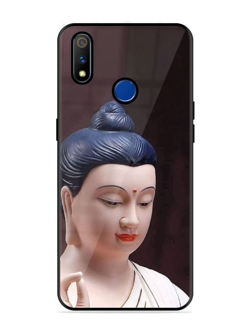 Budhha Glossy Soft Edge Case for Realme 3 Pro