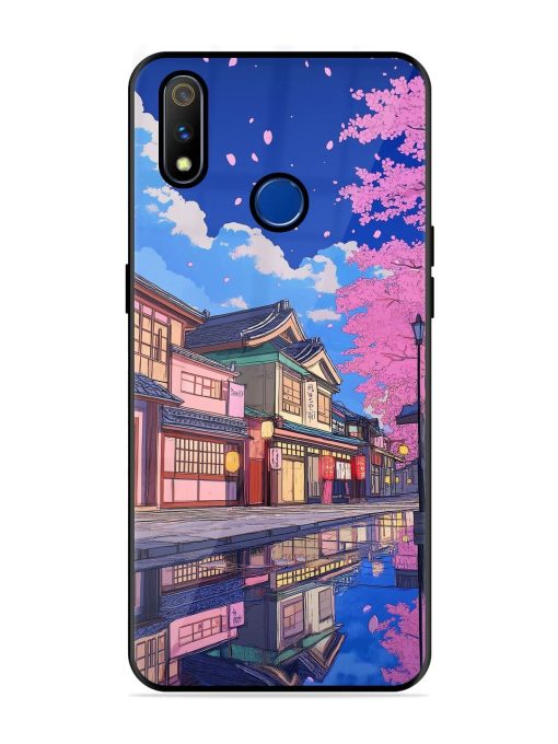 Tranquil Reflections Glossy Soft Edge Case for Realme 3 Pro Chachhi