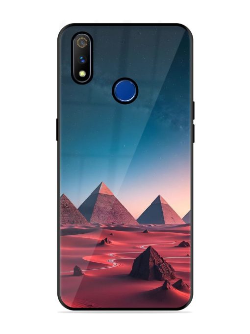 Ancient Wonders Sky Glossy Soft Edge Case for Realme 3 Pro Chachhi