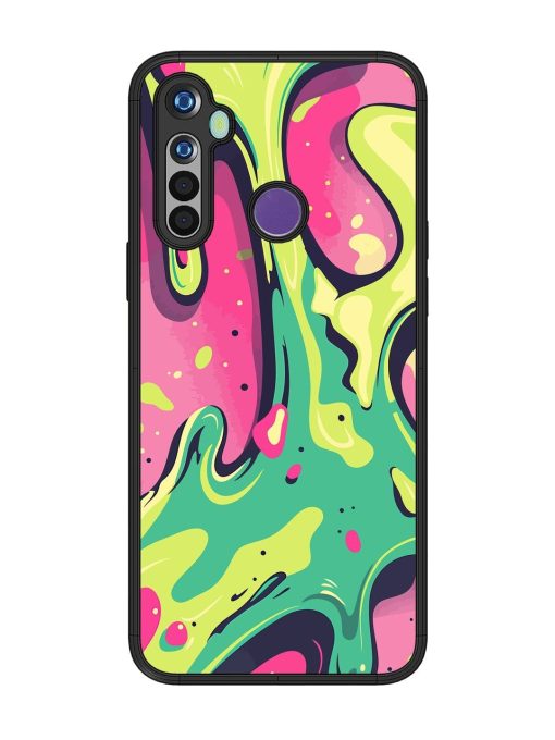 Gooey Grooves Glossy Soft Edge Case for Realme 5 Chachhi