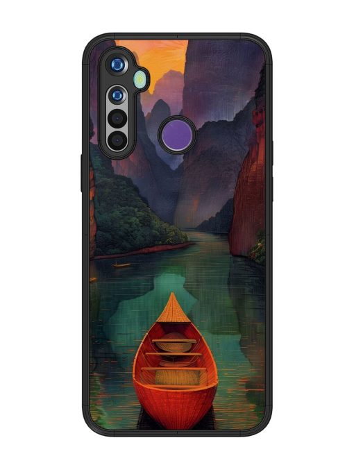 Serene Passage Glossy Soft Edge Case for Realme 5 Chachhi