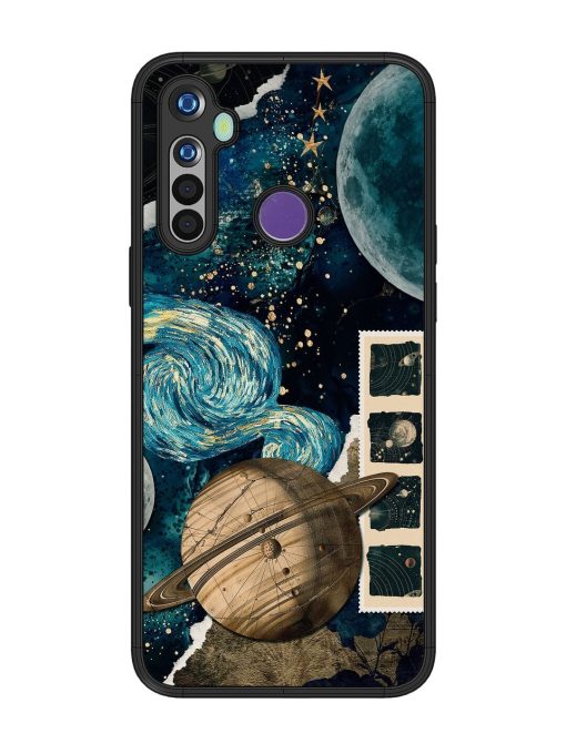 Celestial Tapestry Glossy Soft Edge Case for Realme 5 Chachhi