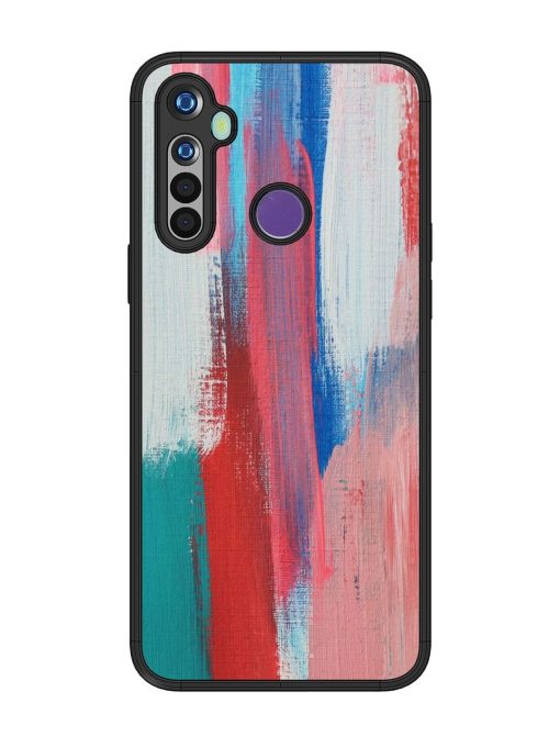 Colorful Chaos Glossy Soft Edge Case for Realme 5 Chachhi