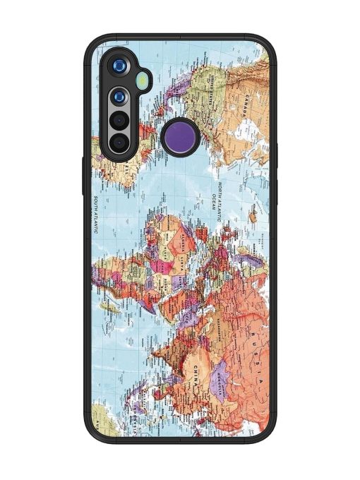 Our Blue Marble Glossy Soft Edge Case for Realme 5 Chachhi