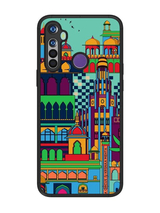 Indian Tapestry Glossy Soft Edge Case for Realme 5 Chachhi