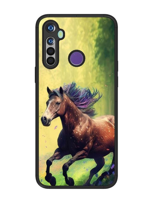 Enchanted Gallop Glossy Soft Edge Case for Realme 5 Chachhi