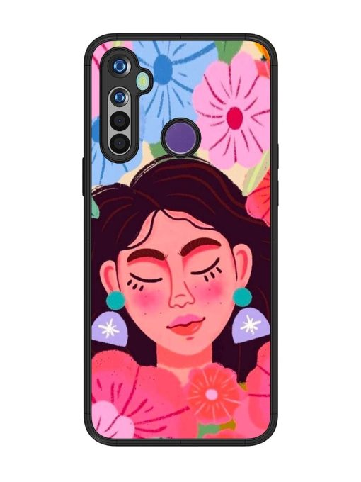 Blooming Serenity Glossy Soft Edge Case for Realme 5 Chachhi